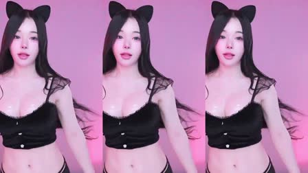 AfreecaTV汉漾加特林热舞视频穿裙子20250714舞蹈剪辑